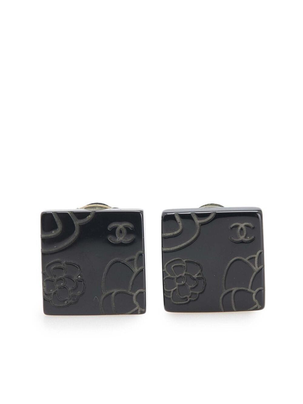 Chanel Cc Logo Clip-On Earrings Metal #209593C58B